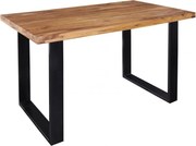 Masa design industrial Iron Craft 140cm Sheesham