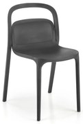 Scaun de bucaterie Lipa, negru