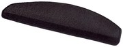Set 15 covorașe pentru trepte Hanse Home Fancy, 23x65 cm, negru