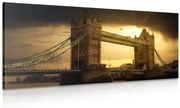 Tablou apus de soare deasupra Tower Brige