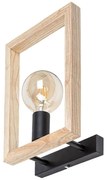 Aplica de perete design industrial Indigo negru