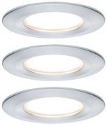 SET 3x corp de iluminat încastrat pentru baie LED/6W IP44 NOVA 230V Paulmann 93462