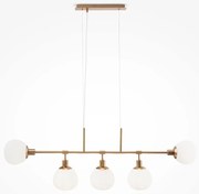 Lustra design deosebit cu 5 surse de lumina Erich MYMOD221-PL-05-G