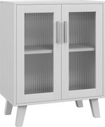 HOMCOM Dulap de depozitare modern cu uși duble | Aosom Romania