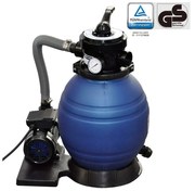vidaXL Pompă filtru cu nisip 400 W 11000 l/h