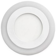 APLED - Plafonieră LED RONDO DUO 16W/230V, pr. 19,5 cm, albă