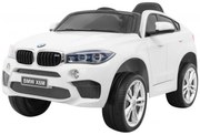 Masinuta Electrica cu acumulator pentru copii NOVOKIDS™ BMW X6 M, Roti din Cauciuc EVA, Max 30 kg , Usi cu deschidere , Baterie12V, 2 Viteze, Lungime