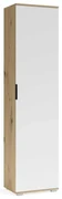 Dulap pentru hol Walker 50 cm, stejar artisan / alb