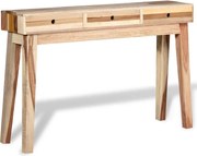 vidaXL Masă consolă, lemn masiv reciclat