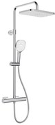 KFA Armatura 5756-910-00 - Set de duș MALAGA cu baterie termostatică, crom lucios