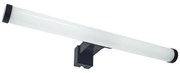 Aplica LED pentru oglindă de baie, 8W, 230V, 30 cm, IP44, neagră