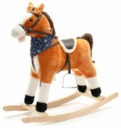 Cal balansoar cu melodie si esarfa Baby Mix Zeus, 68 x 55 cm