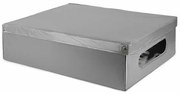 Cutie pliabilă de depozitare Compactor cu PVC 58 x 48 x 16 cm, gri