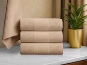 Prosop CARRARA 40x55 cm maro deschis, 100% bumbac