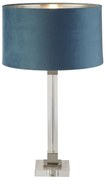 Veioza/Lampa de masa design modern Scarborough, nickel, teal