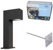 Lampă de exterior industrială în picioare antracit 30 cm IP44 - Baleno