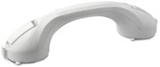 Spirella Bară de sprijin pentru baie cu ventuze șiindicator SAFE, albă, 40 cm