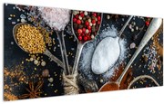 Tablou cu condimente (120x50 cm)