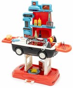 Set pentru copii Baby Mix grătar în mașină 2in1, 51 x 18 x 53 cm