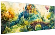 Tablou - Castel de Poveste (120x50 cm)