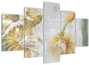 Tablou - Cactuși înfloriți (150x105 cm)