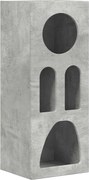 vidaXL Bufet Gri din beton 40 x 35 x 100.5 cm Lemn compozit