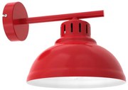 Lampă de perete SVEN 1xE27/15W/230V roșu