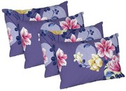 Set 4 perne Bloom, microfibra matlasata Alcam, 50x70 cm