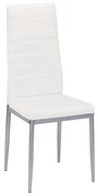 Scaun de masă Tino NOVA în alb-gri