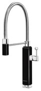 Baterie de bucatarie retro Smeg MDF50BL, negru