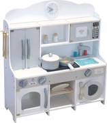 Bucătărie pentru copii Bino cu mașină de spălat
