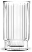 Set 2 pahare cu pereți dubli Vialli Design, 300 ml
