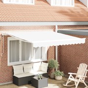 vidaXL Cortina Retractabilă 300 x 250 cm Alb