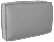 vidaXL Set de perne pentru palet 2 pcs Gri 60 x 60 x 12 cm