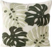 Perna decorativa cu DUBIA monstera, 45 x 45 cm