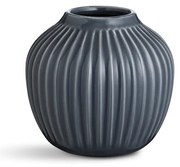 Vazădin gresie Kähler Design Hammershoi, mică, înălțime 12,5 cm, gri antracit