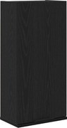 vidaXL Dulap de perete, stejar negru, 32x20x67 cm, lemn stratificat