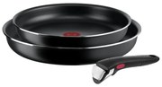 Set de tigăi Tefal 3 buc. INTUITION EASY COOK & CLEAN BLACK