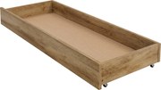Cutie de depozitare sub pat ELISA 200 cm, stejar artisan