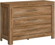 Comoda GENT, stejar stirling, PAL laminat, 115x45x85 cm