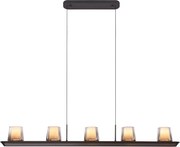 Lustra LED suspendata design modern ALABASTRO 5L