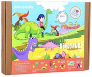KIT CREATIE 6-IN-1 DESCOPERA DINOZAURII - JACK IN THE BOX (JK10025)
