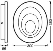 Osram - Plafonieră LED ORBIS SPIRAL LED/27W/230V
