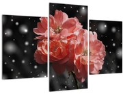 Tabloucu floare roz (90x60 cm)