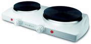 Plită electrică dublă Nedis KAEP251EWT2 15,5 cm și 18,5 cm 2300W/230V