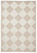 Covor alb-bej lavabil 160x230 cm Lyna Beige&White – Think Rugs