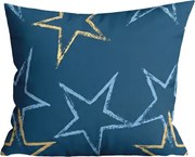 Fata de perna din microflanel STARMISS 40x50 cm, albastru inchis
