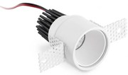 Spot LED dimabil / incastrabil tavan / plafon FOX TRIMLESS alb 5W