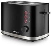 Prăjitor de pâine cu două fante și accesoriu Niceboy ION Cruncher C3 870W/230V negru