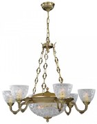 Candelabru din alama 6 brate design italian 9L 6252